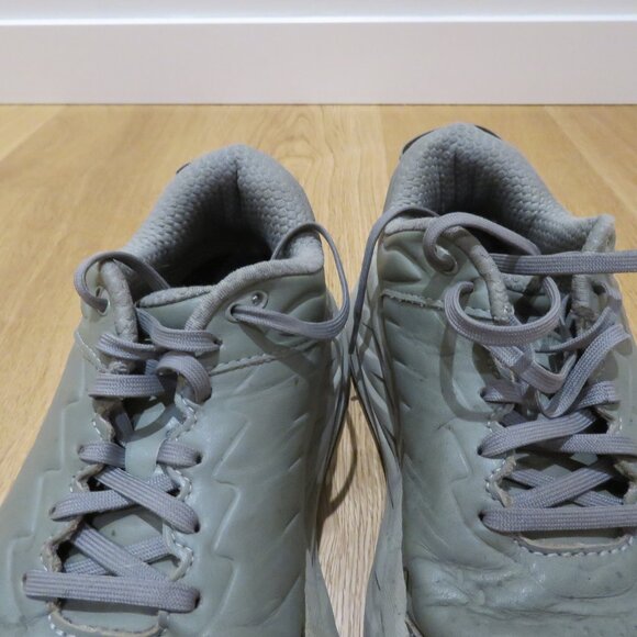 HOKA Bondi SR Road Running Sneakers Shoes in Olive Haze Leather Active Trail 9 - Picture 8 of 15